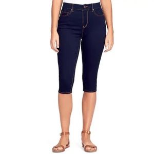Gloria Vanderbilt Comfort Curvy Skinny Capris
